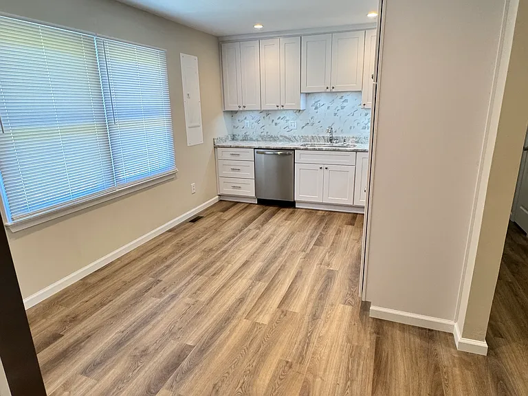 Kitchen from side door.