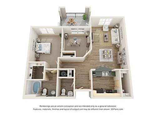 Floor plan Unit 21 + Den