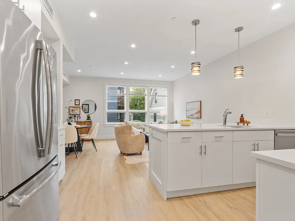 Open concept living area