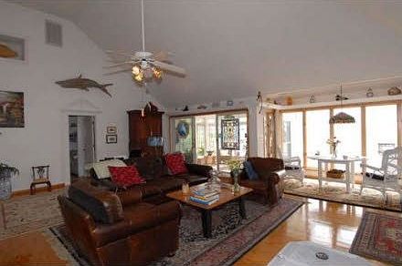 Wall of Windows in Living Area