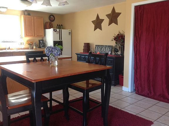 kitchen/dining (shown furnished)