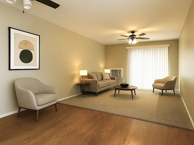 Virtually Staged Living Area