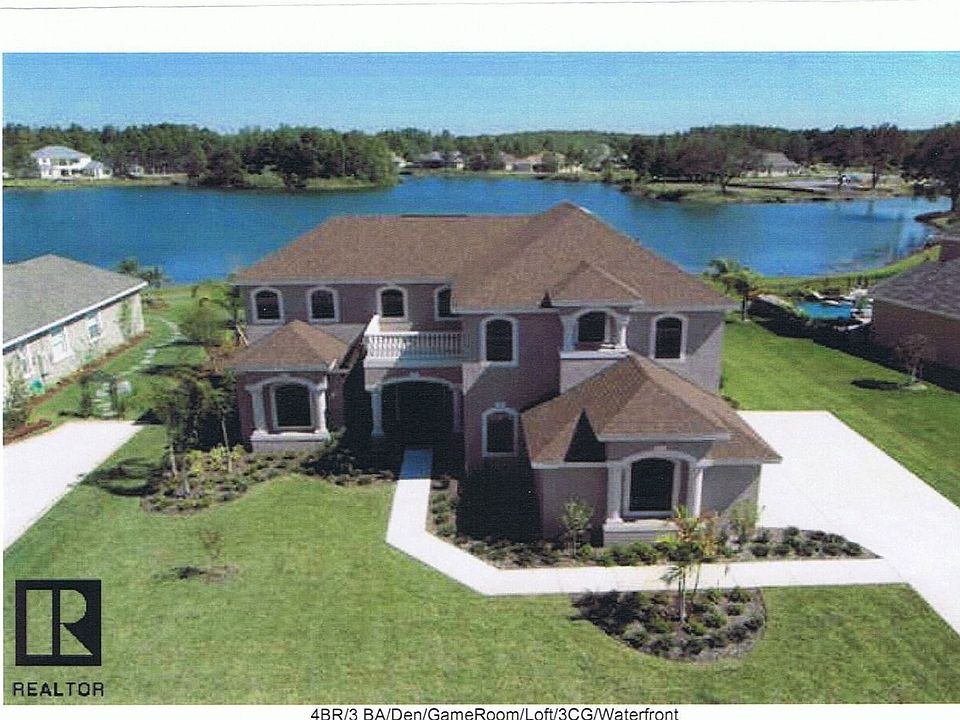 The house viewed from the sky