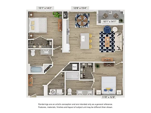 Floor plan B2