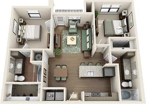 Floor plan B2