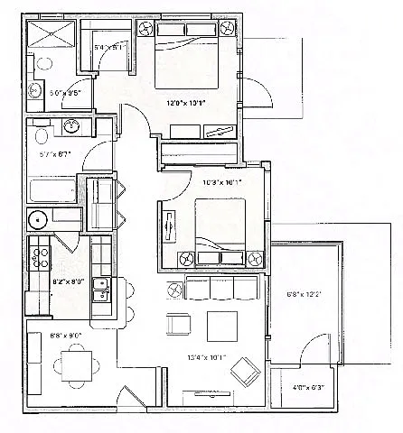 Floor plan Bitterroot