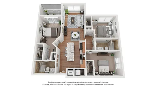 Floor plan Magnolia