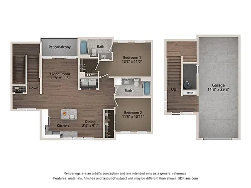 Floor plan B2F