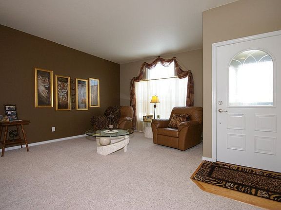Twenty foot long formal living/dining room combination