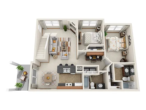 Floor plan The Shasta