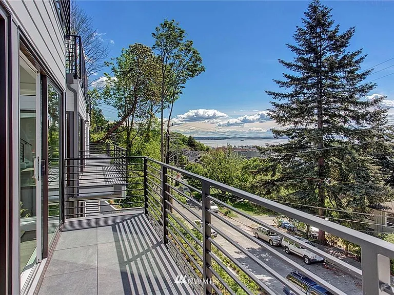 Enjoy views from Living room deck