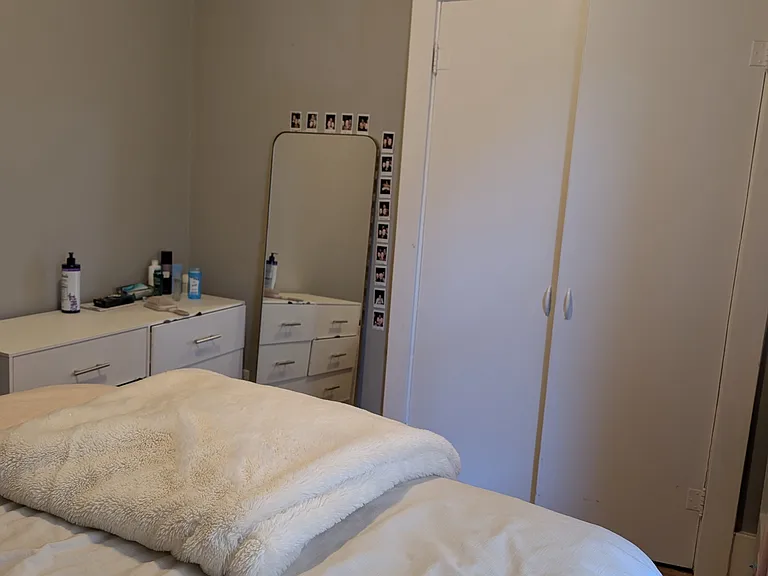 Extra wide bedroom closet