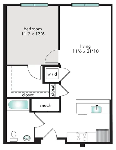 Floor plan 1F