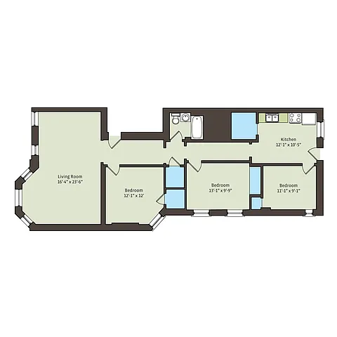 Floor plan 5401W3bf