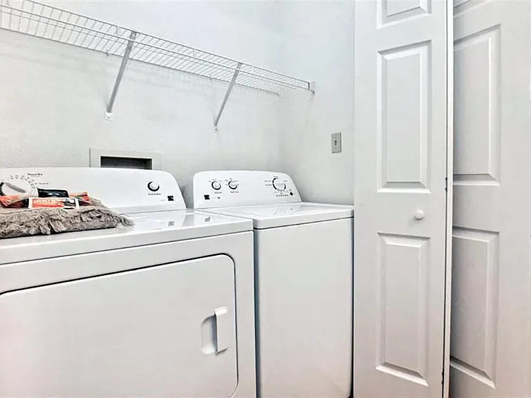 Each Apartment Comes With Washer/Dryer