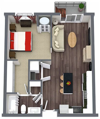 Floor plan A1