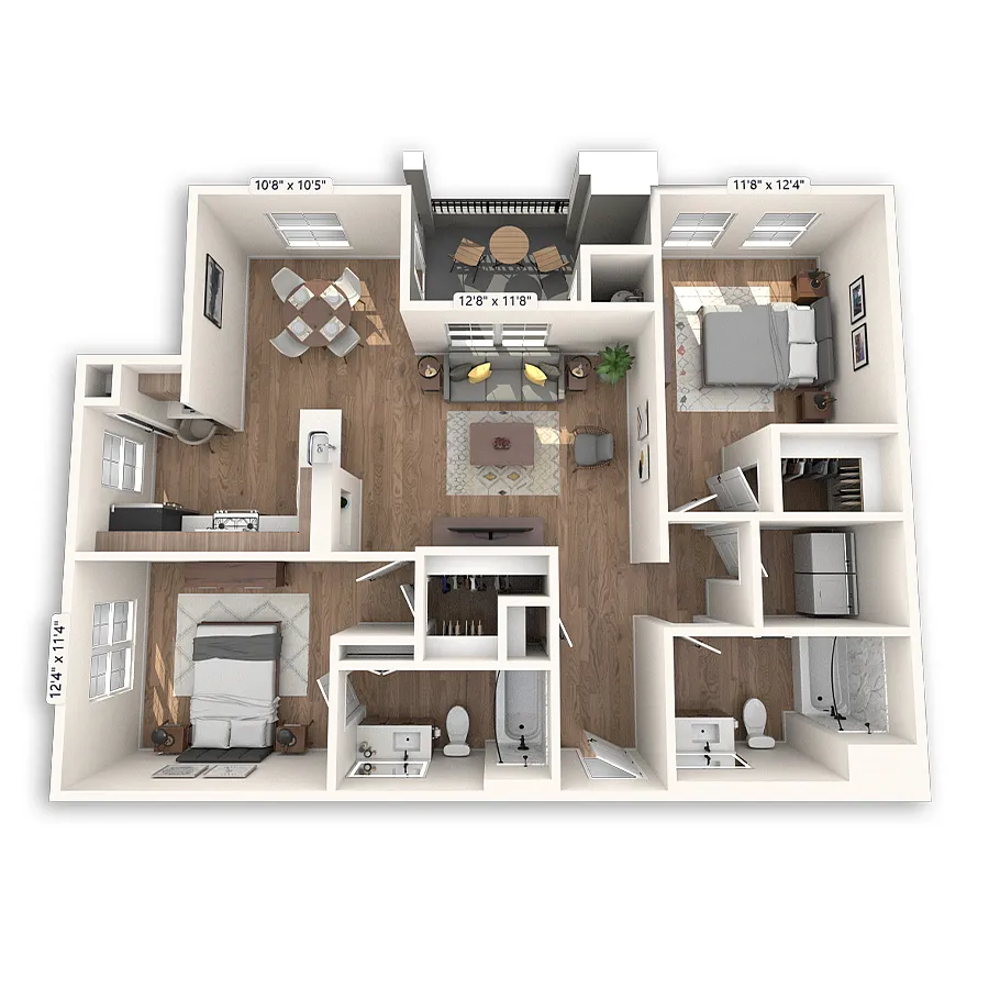 Floor plan Ocean Platinum