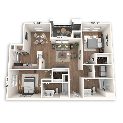 Floor plan Ocean