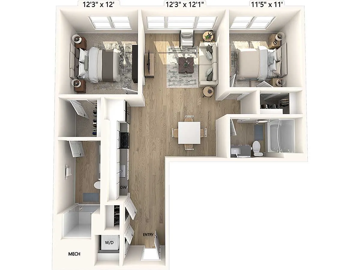 Floor plan B9