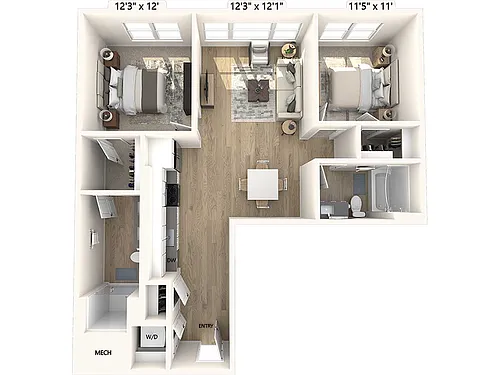 Floor plan B9