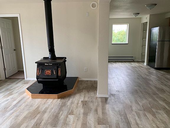 Wood stove, 3rd bedroom