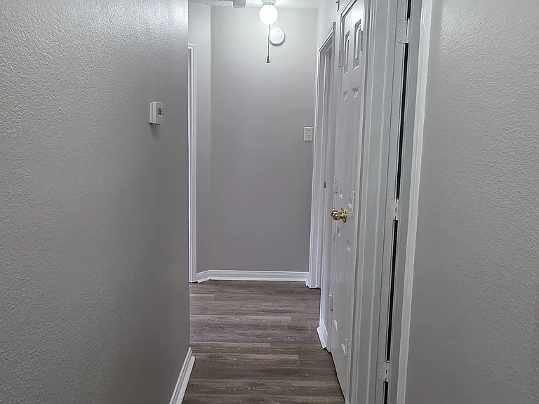 Hallway from living room to the bedrooms