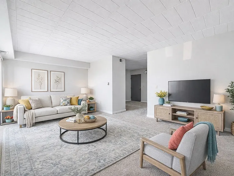 Living Room (Staged) 2B/2B