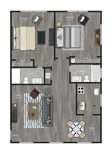 Floor plan Windsor