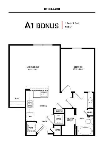 Floor plan IRON (FE)
