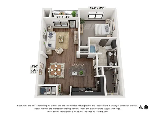 Floor plan Live Oak