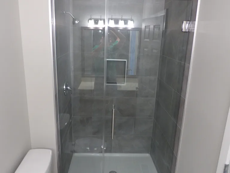 Private master bath