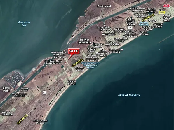 1125 E Bay Dr, Port Bolivar, TX 77650