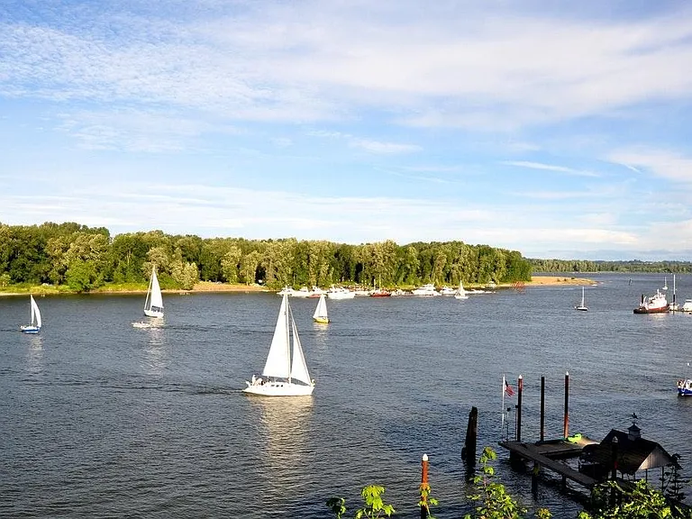 Sailing on the River