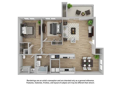 Floor plan Drake | Renovated