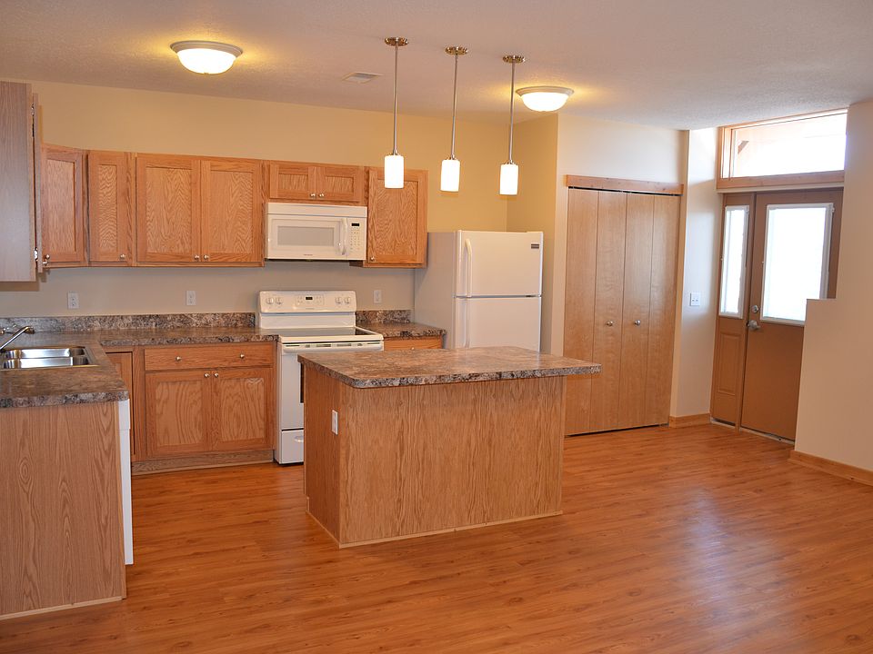 Large open kitchen with plots of natural light