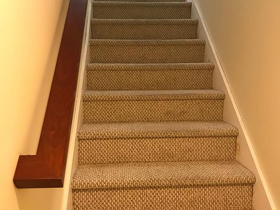 Stairs to the bedrooms!