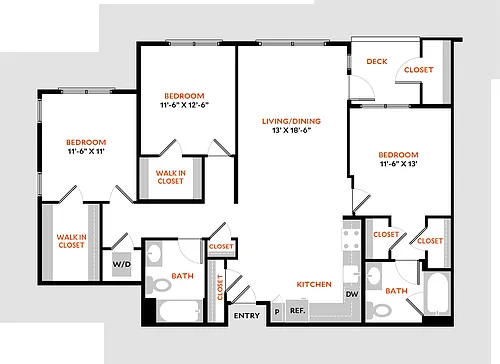 Floor plan Plan 3F