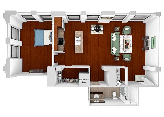 Floor plan A8 (Landmark)