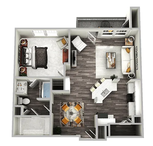 Floor plan Lenox Deluxe