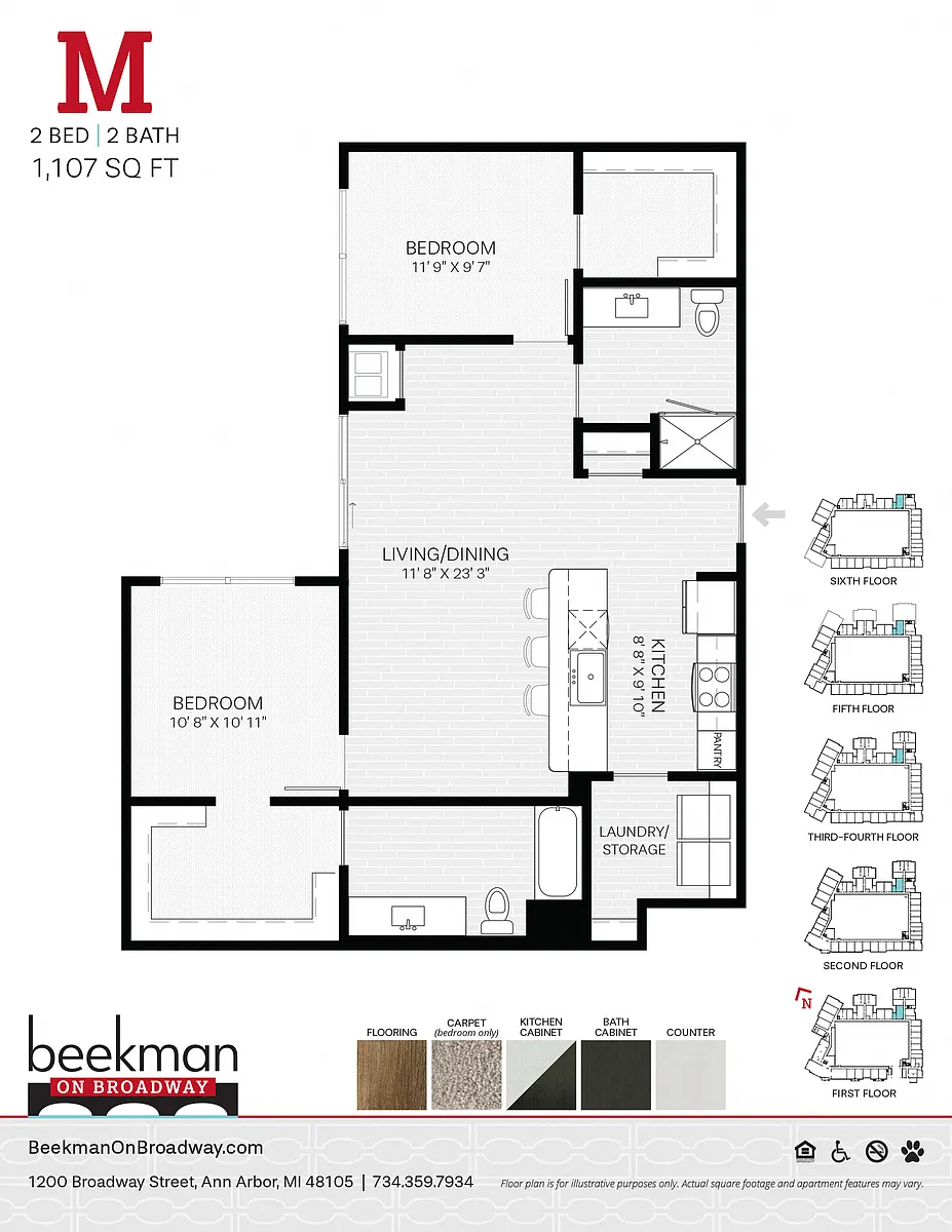 Floor plan M