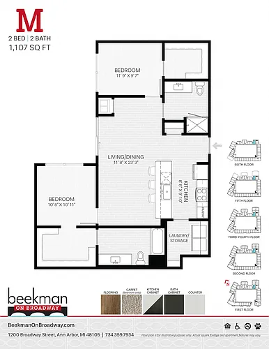 Floor plan M