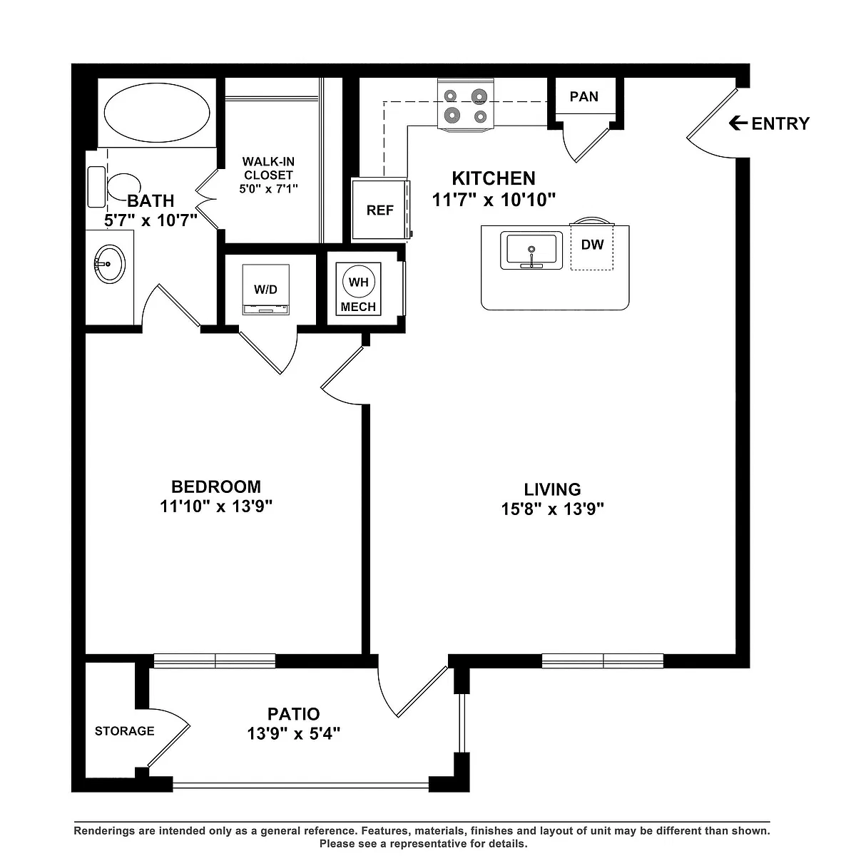 Floor plan A1A