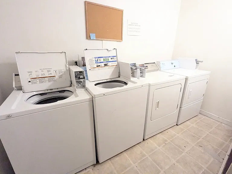 On site laundry room