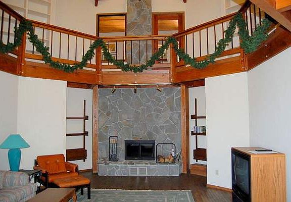 Rock Fireplace