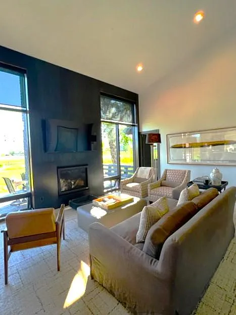 Living room with Teton views - 6863 Shire Ridge Dr