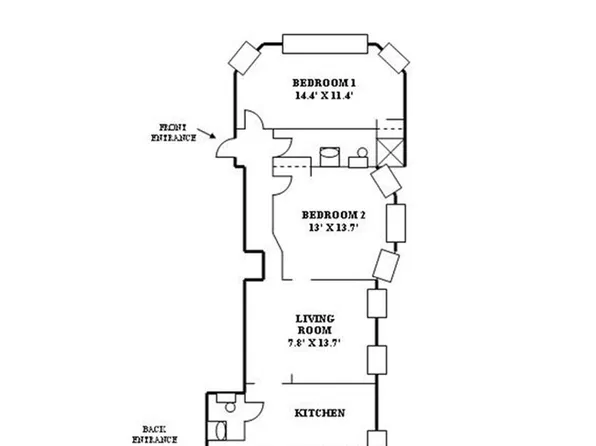110 S. Hancock Street, 110 S Hancock St APT 3, Madison, WI 53703