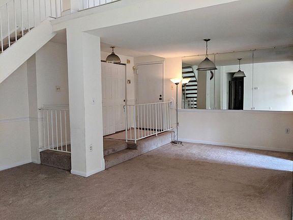 Front door and dining room area