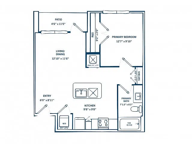 Floor plan E2B