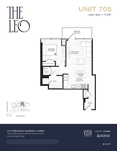 Floor plan 705