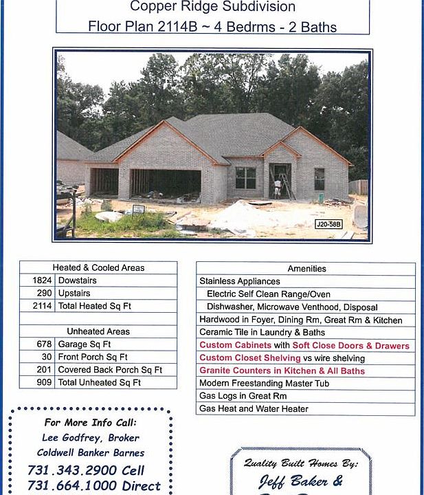 2nd image of 381 Copper Creek Dr Lot 423